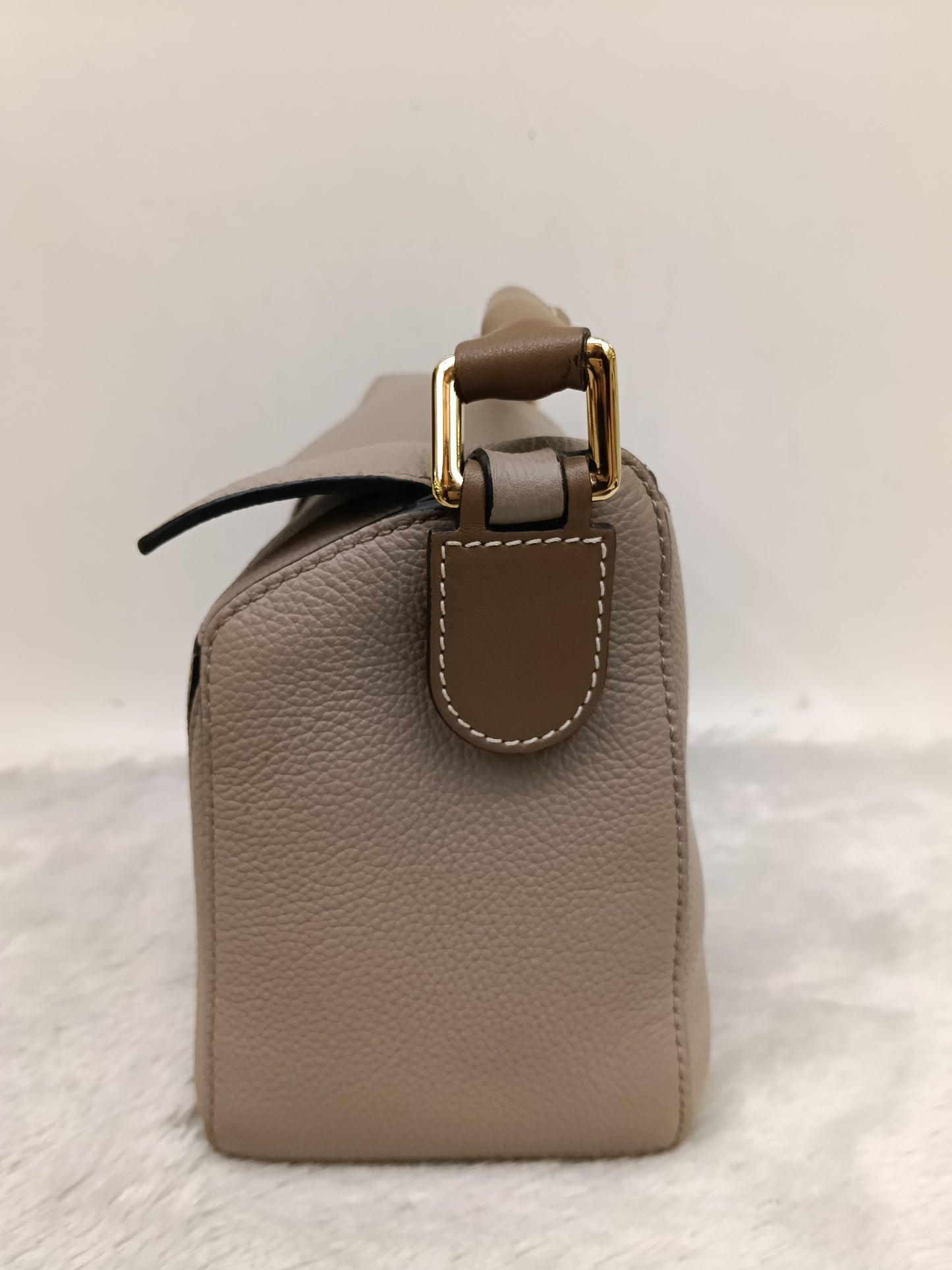Loewe Puzzle Small Grained Sand Mink GHW 2020