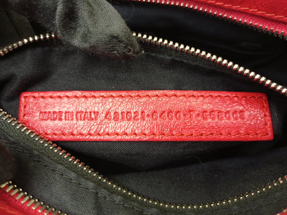 Balenciaga Small City Classic Red SHW