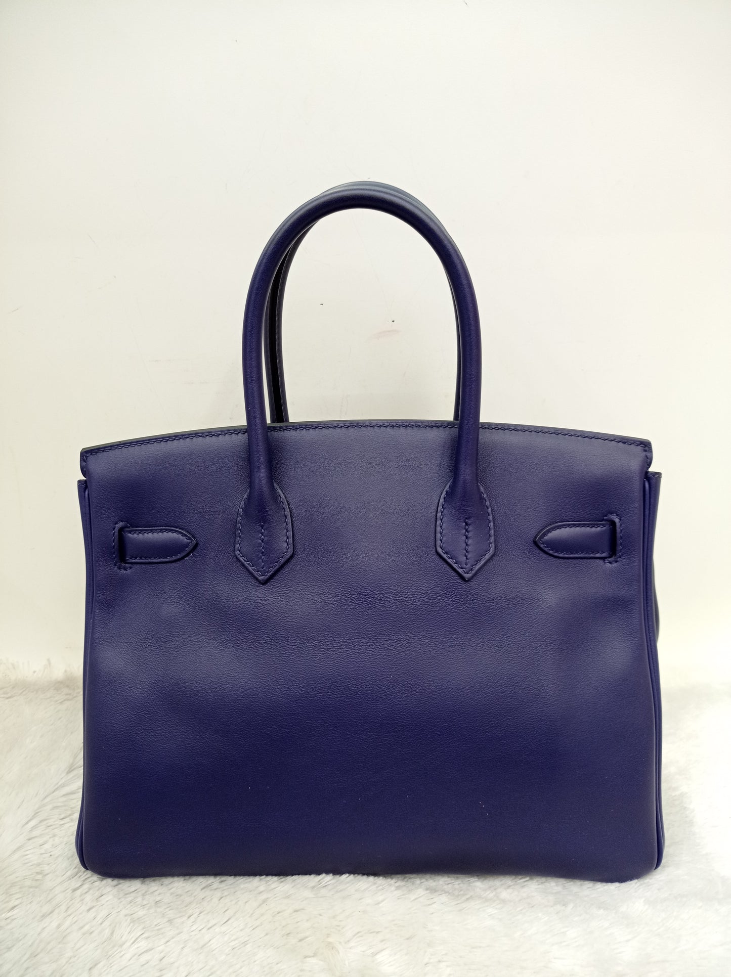 B30 Tressage Swift Epsom Bleu Encre Bleu Du Nord PHW #D