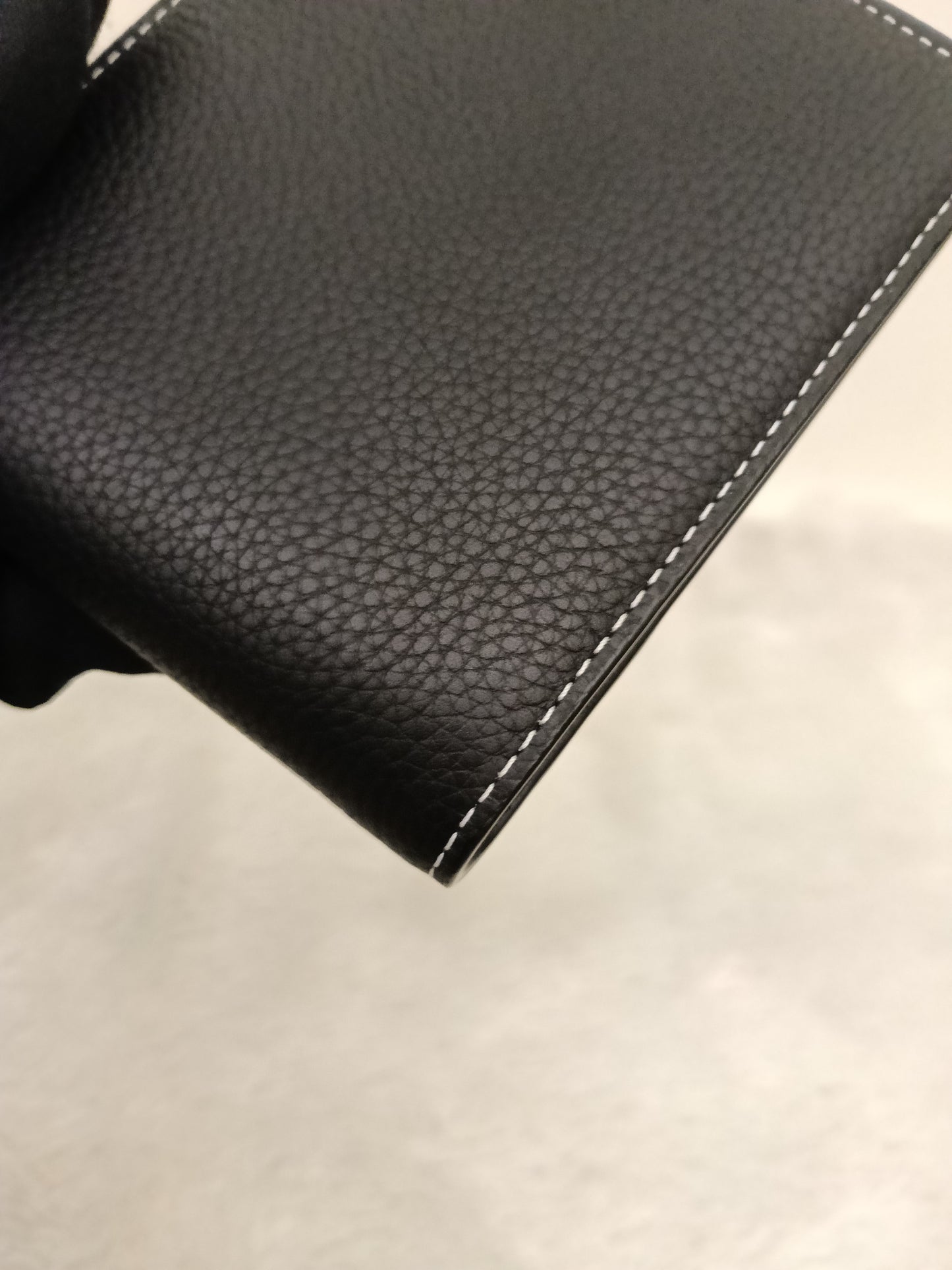 *Neverbeen Used* Dior Bifold Wallet Saddle Grained Calfskin Marquetry Black 2023