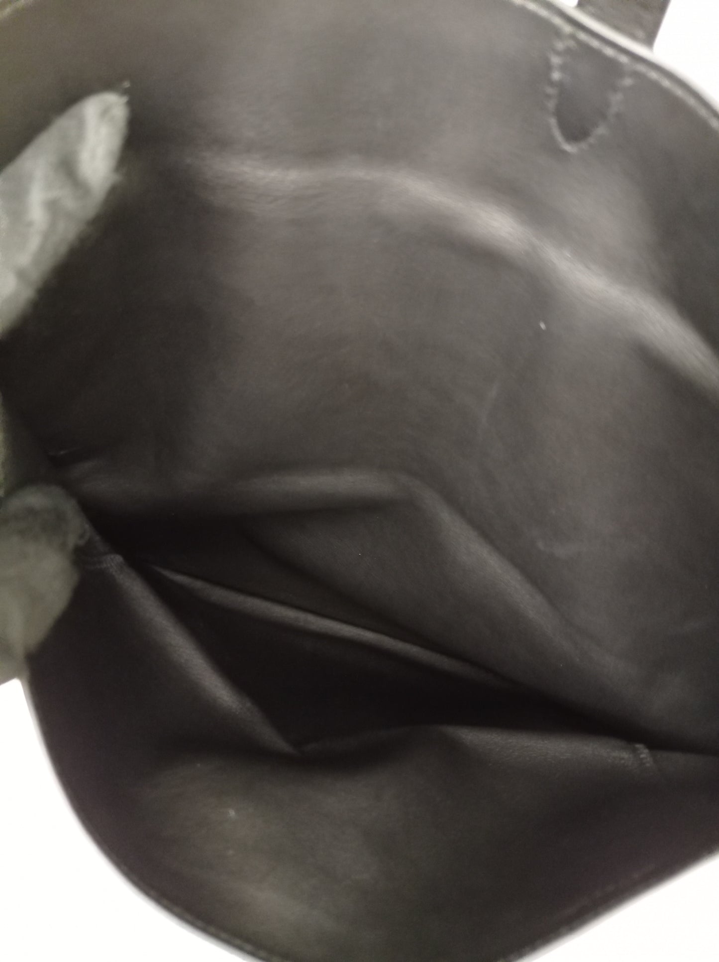 Hermes Plit Plat Clutch Evercolour Black #A