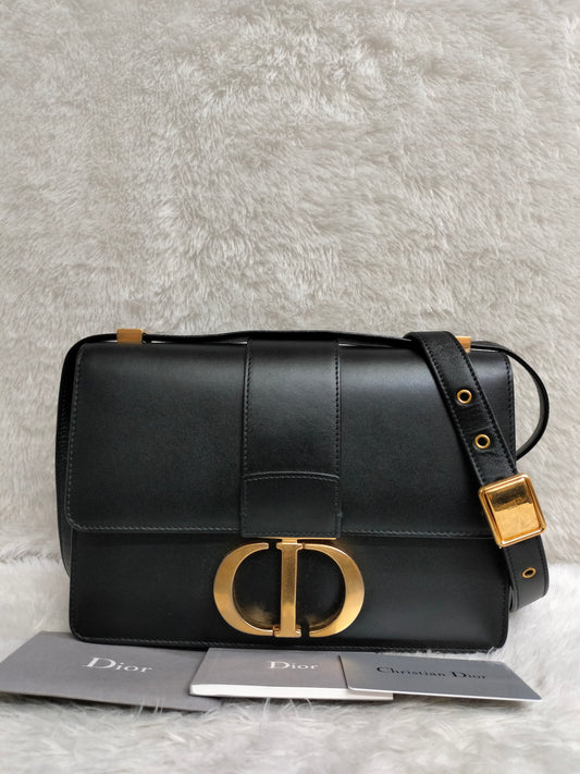 Dior Montaigne Medium Black GHW 2020