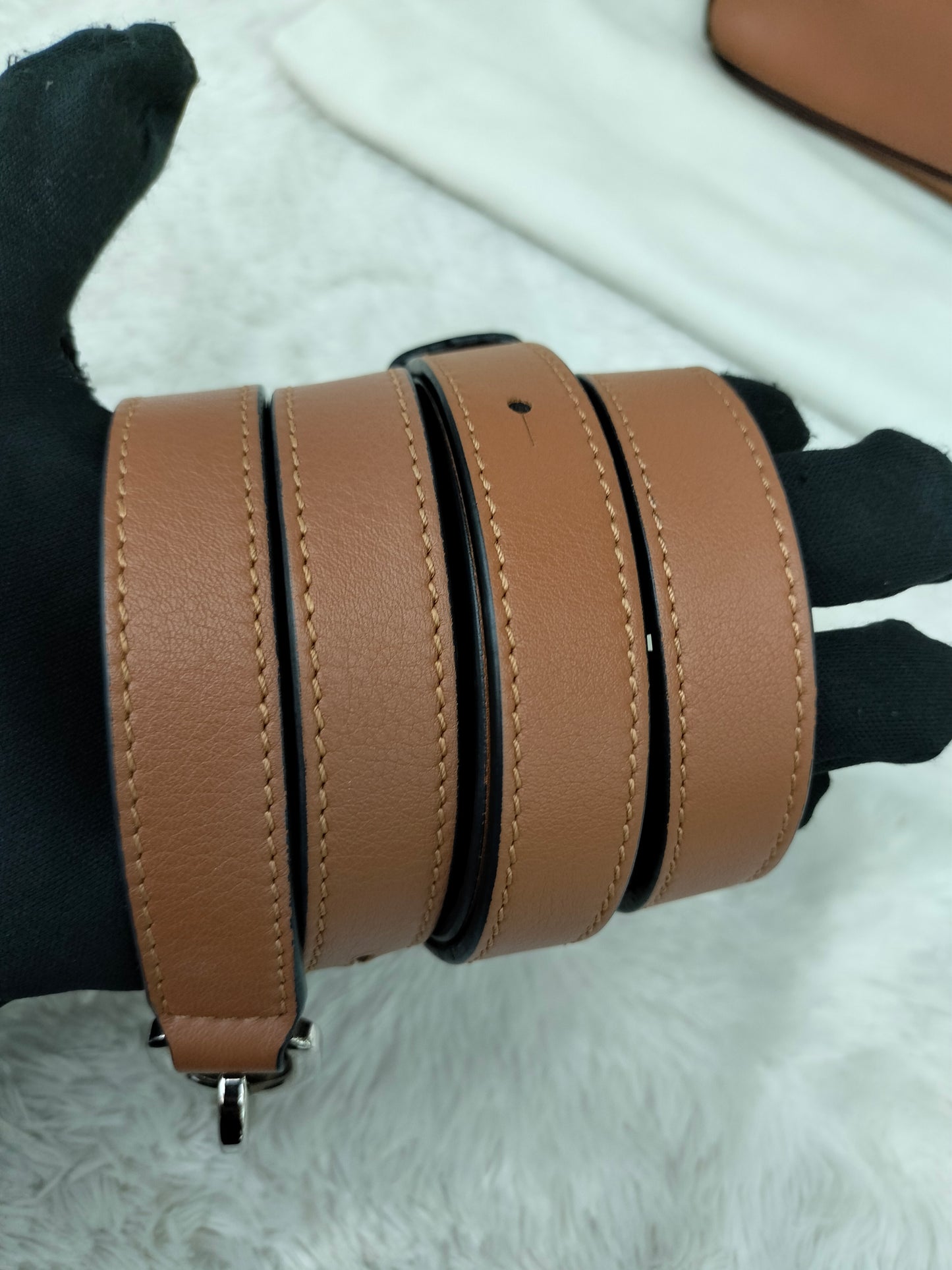 Loewe Puzzle Small Tan SHW 2019