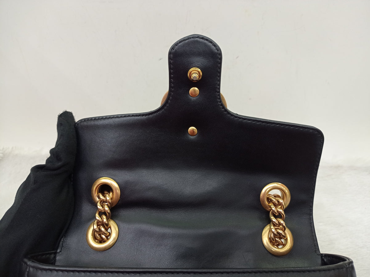 Gucci Marmont Mini Black GHW