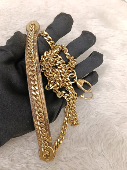 Lady Dior Mini Python GHW 2019