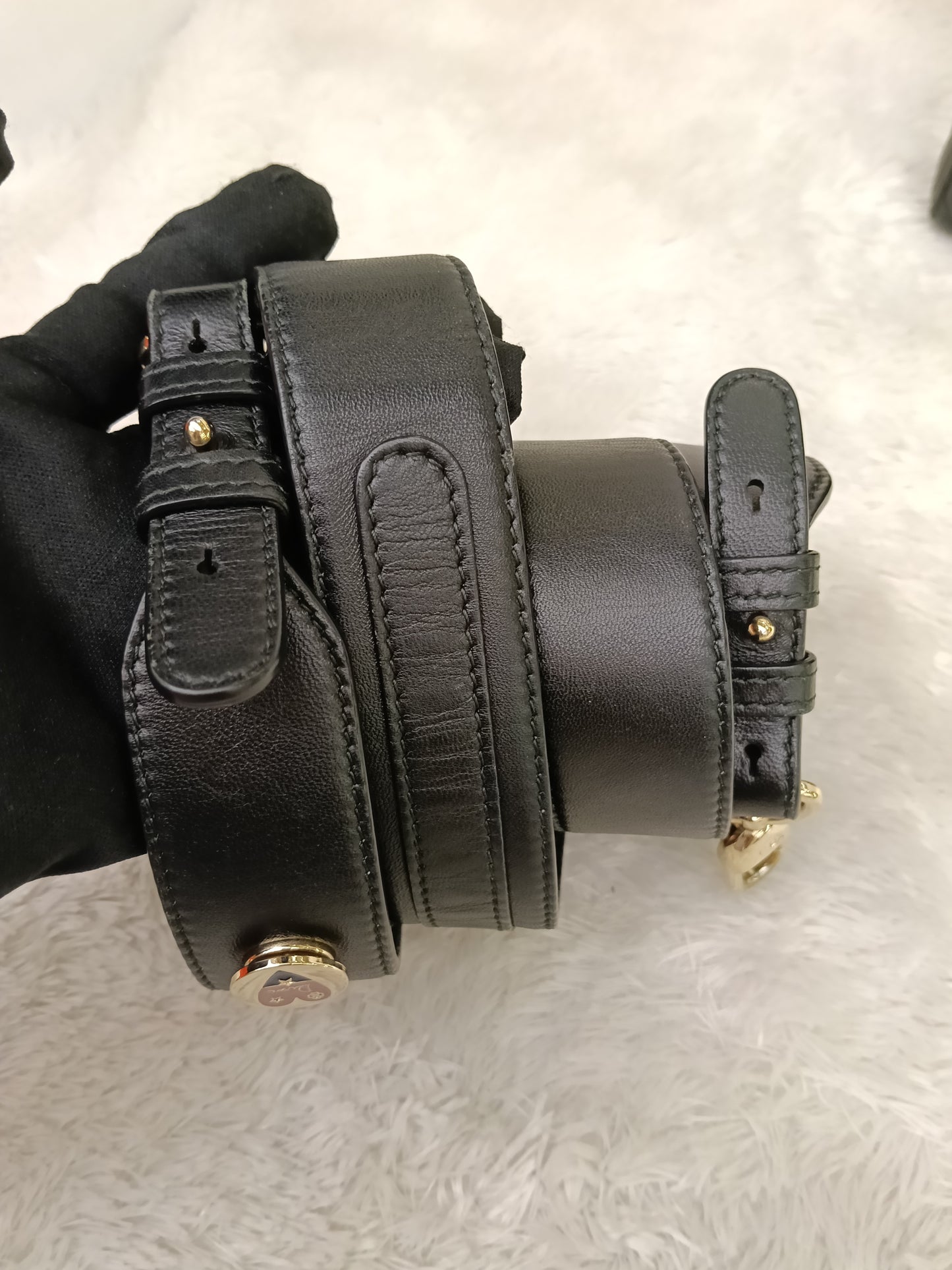 Lady Dior Small Lamb Black GHW 2018