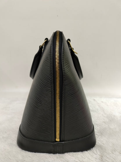LV Alma PM Epi Black Vintage