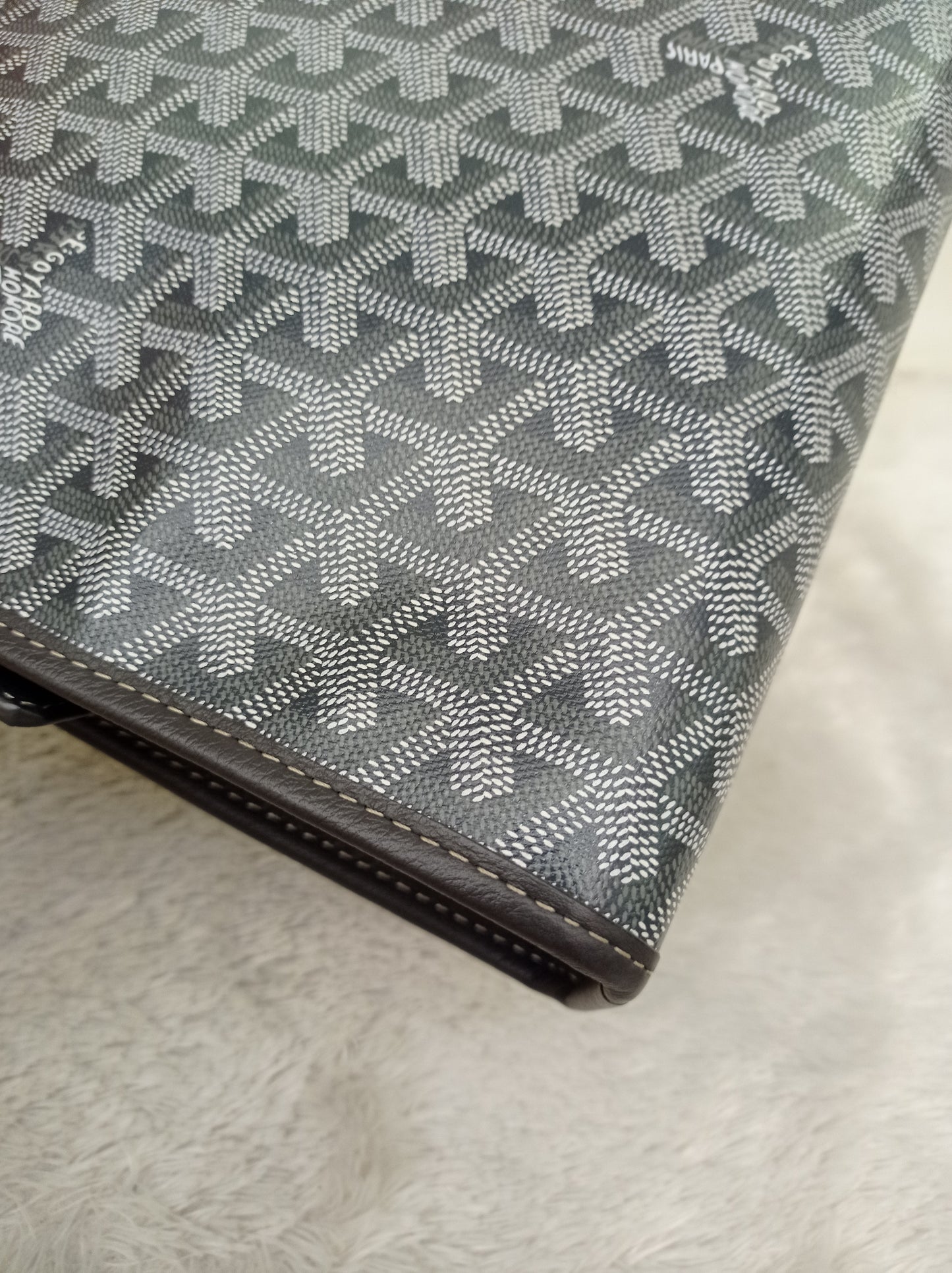 Goyard Trousse Jouvence GM Toiletry Grey SHW 2023