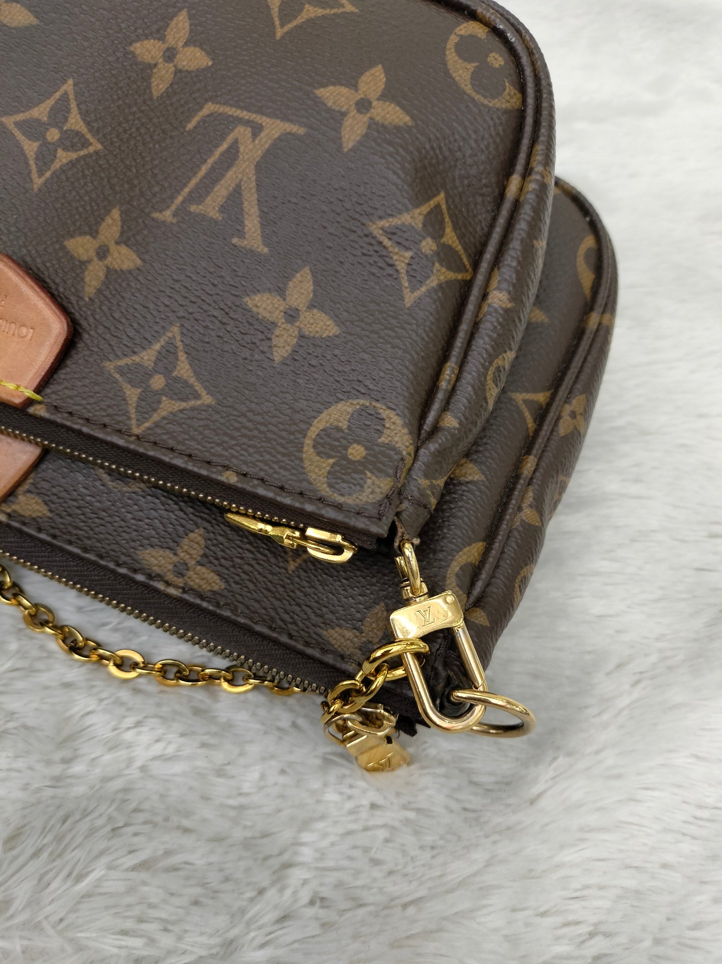 LV Multi Pochette Monogram Khaki 2020