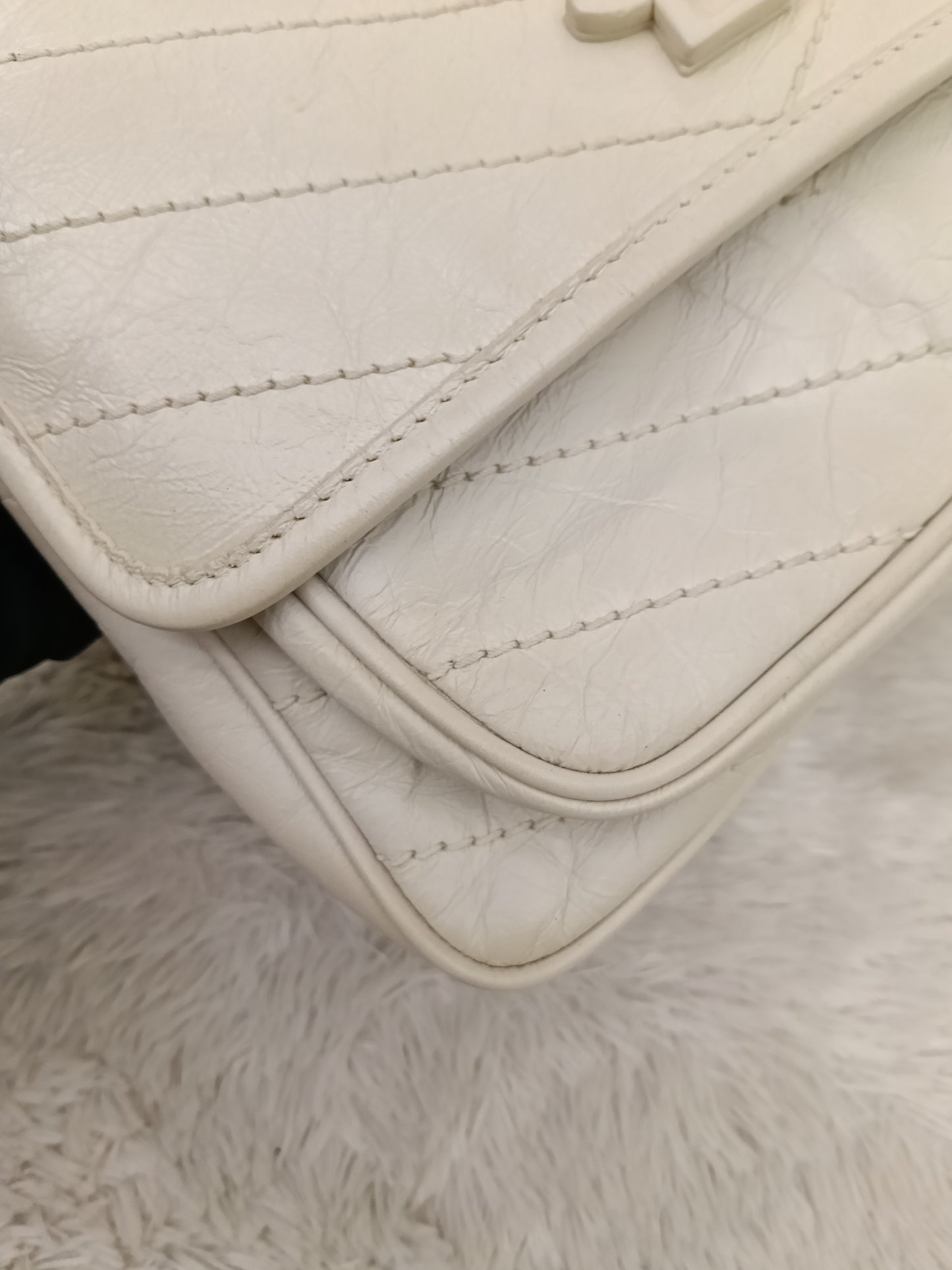 YsL Niki Baby Calfskin Ivory RHW 2022