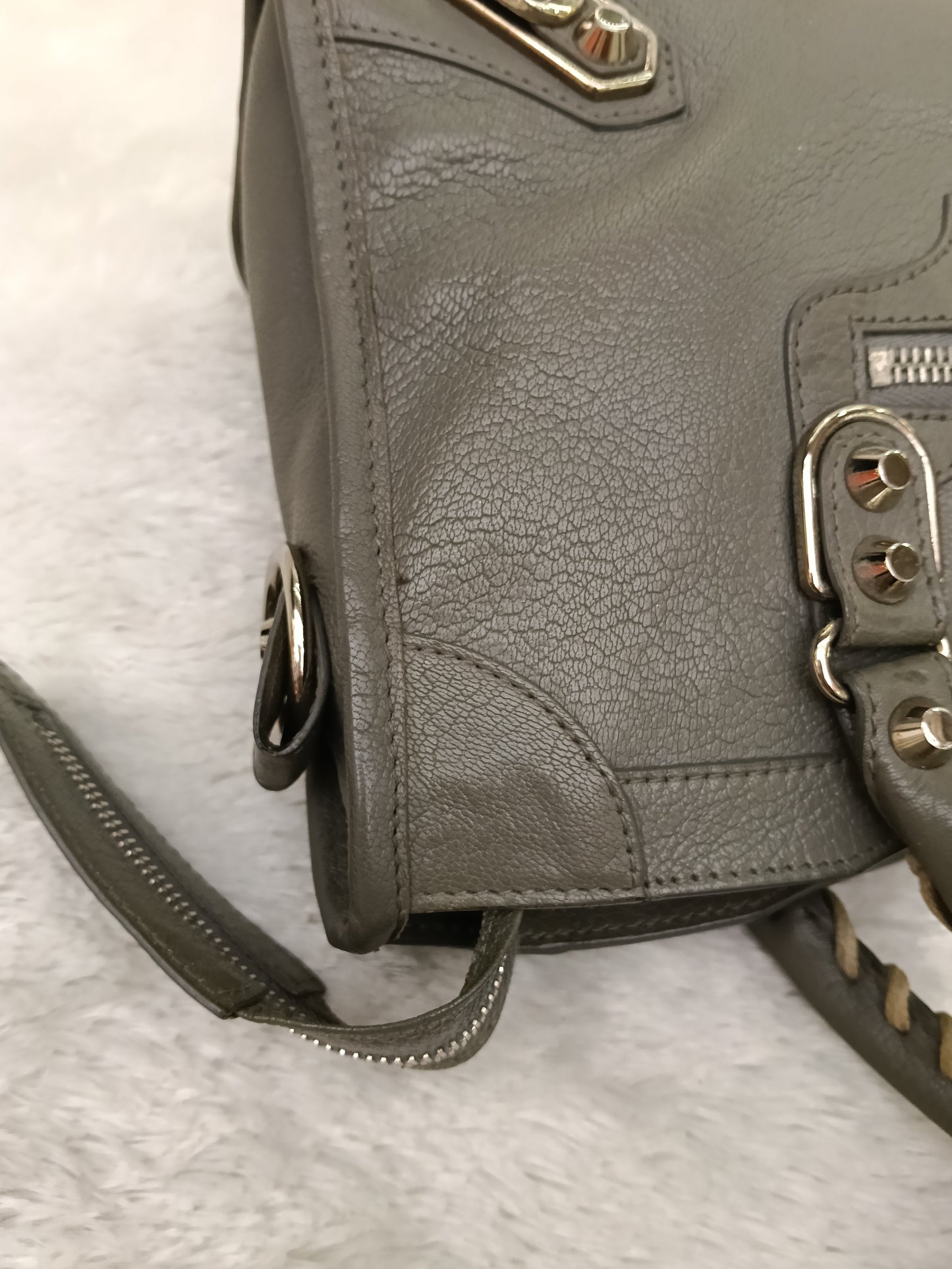 Balenciaga Small City Edge Grey SHW 2017