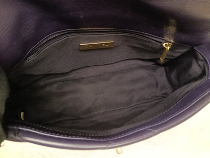 Chanel C19 Small Dark Purple GHW #30