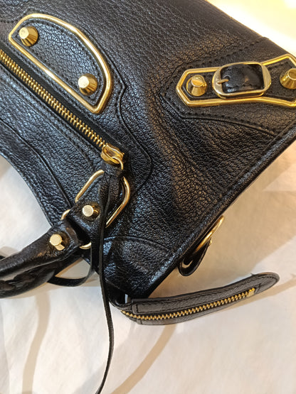 Balenciaga Mini City Edge Black GHW 2020