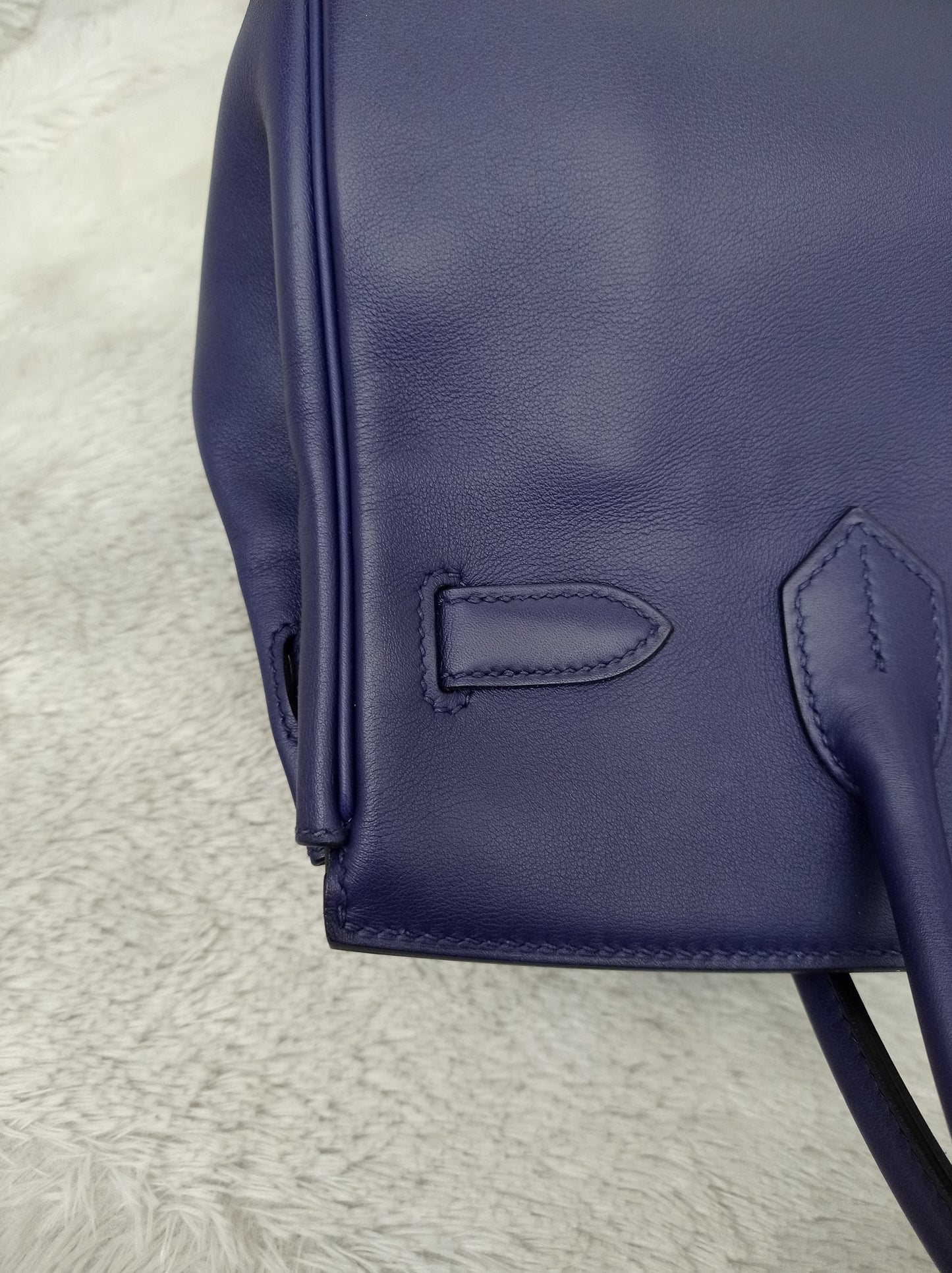 B30 Tressage Swift Epsom Bleu Encre Bleu Du Nord PHW #D