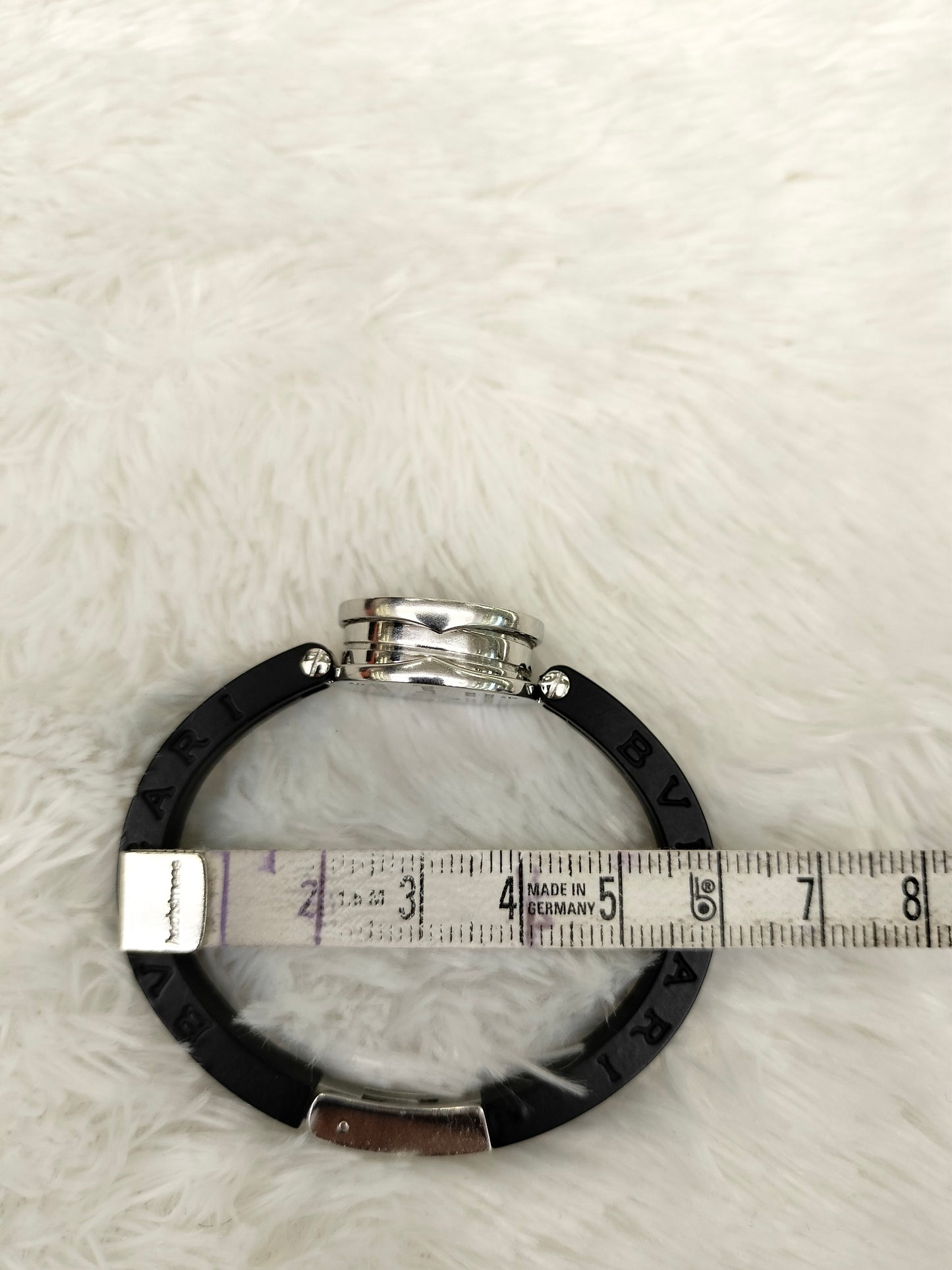 Bvlgari Zero Wrist Watch Black Diamond Bezel