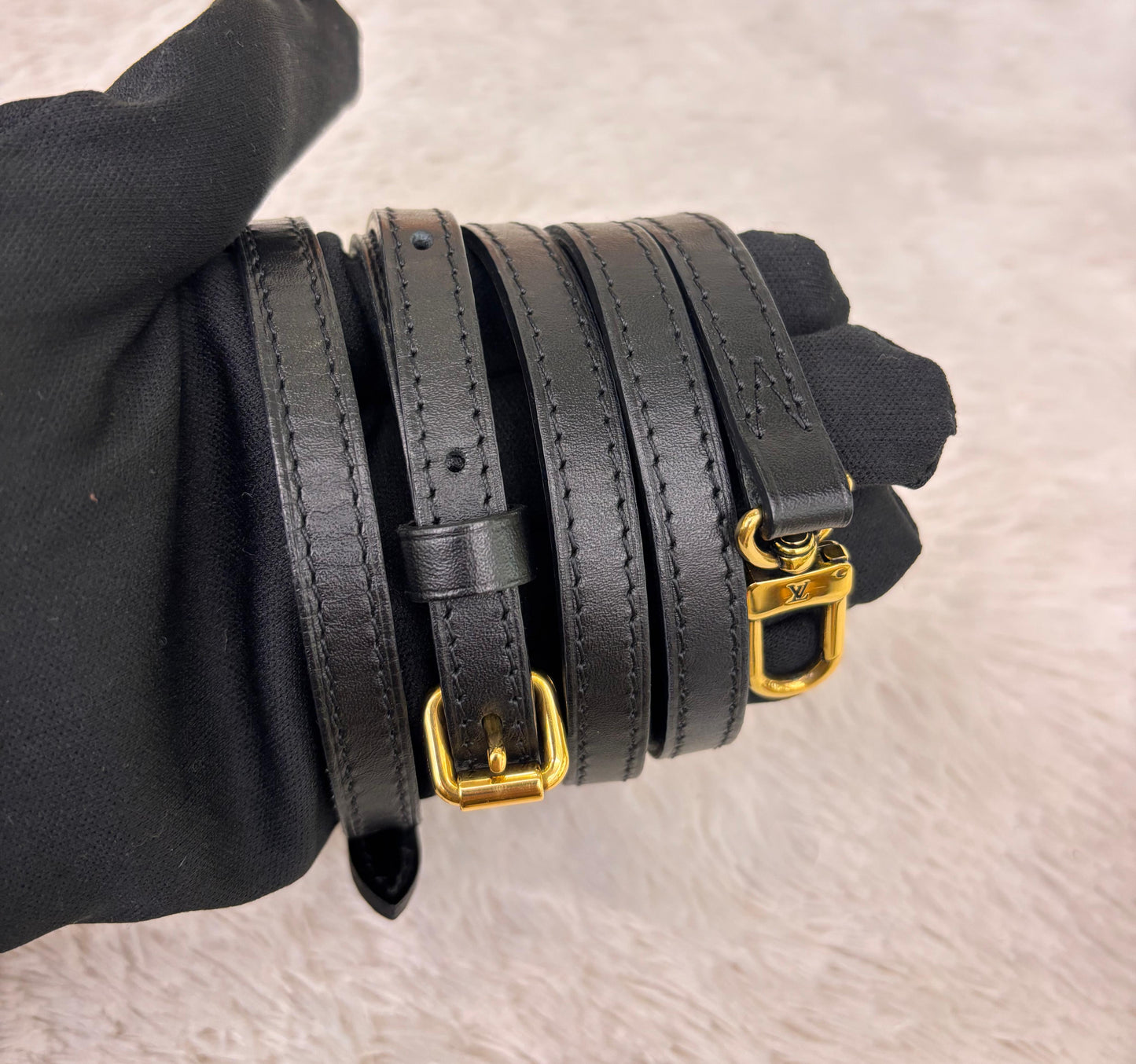 LV Petite Malle Epi Coquelicot Black 2015