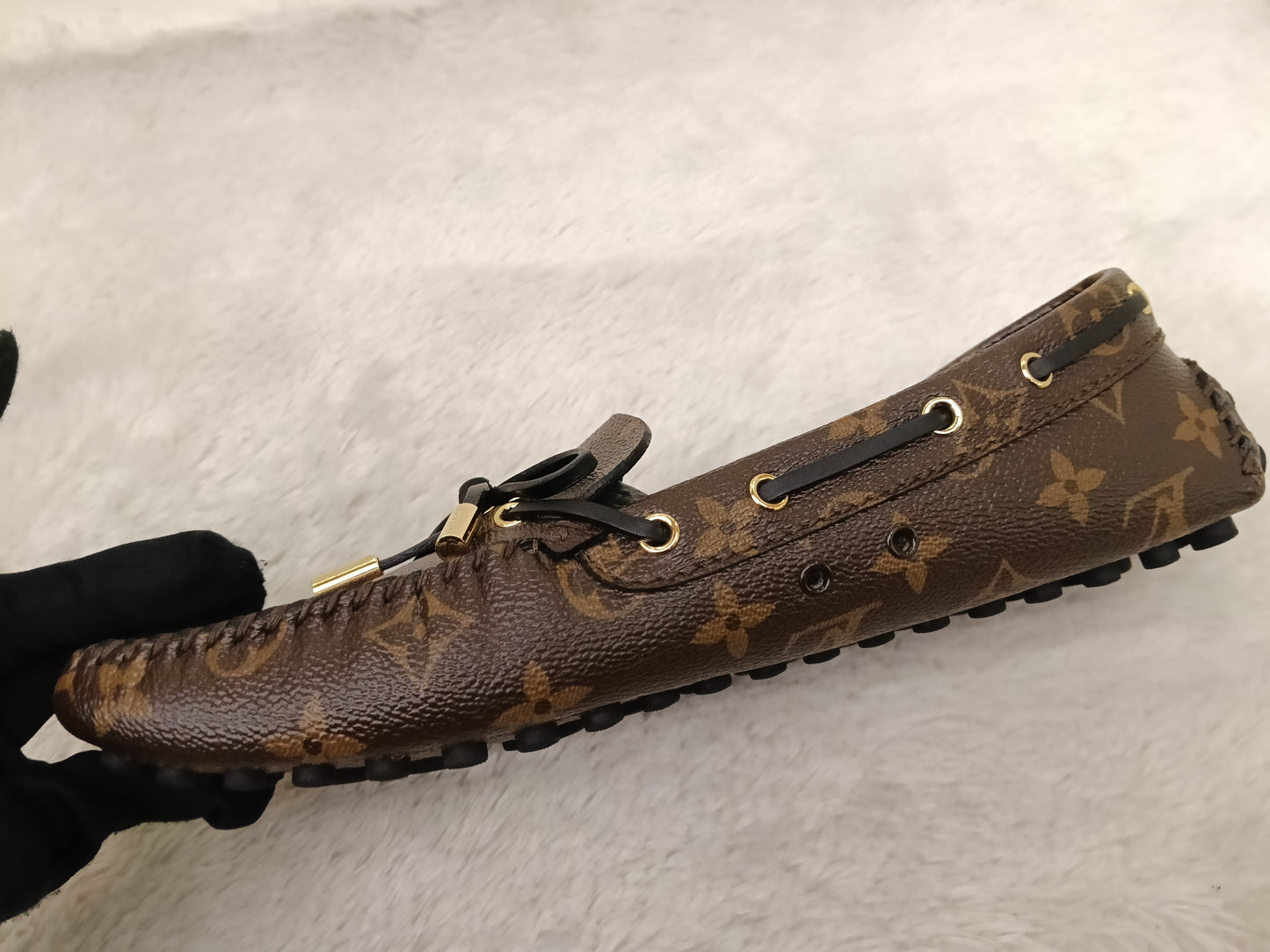 LV Gloria Flat Loafers Monogram size 40