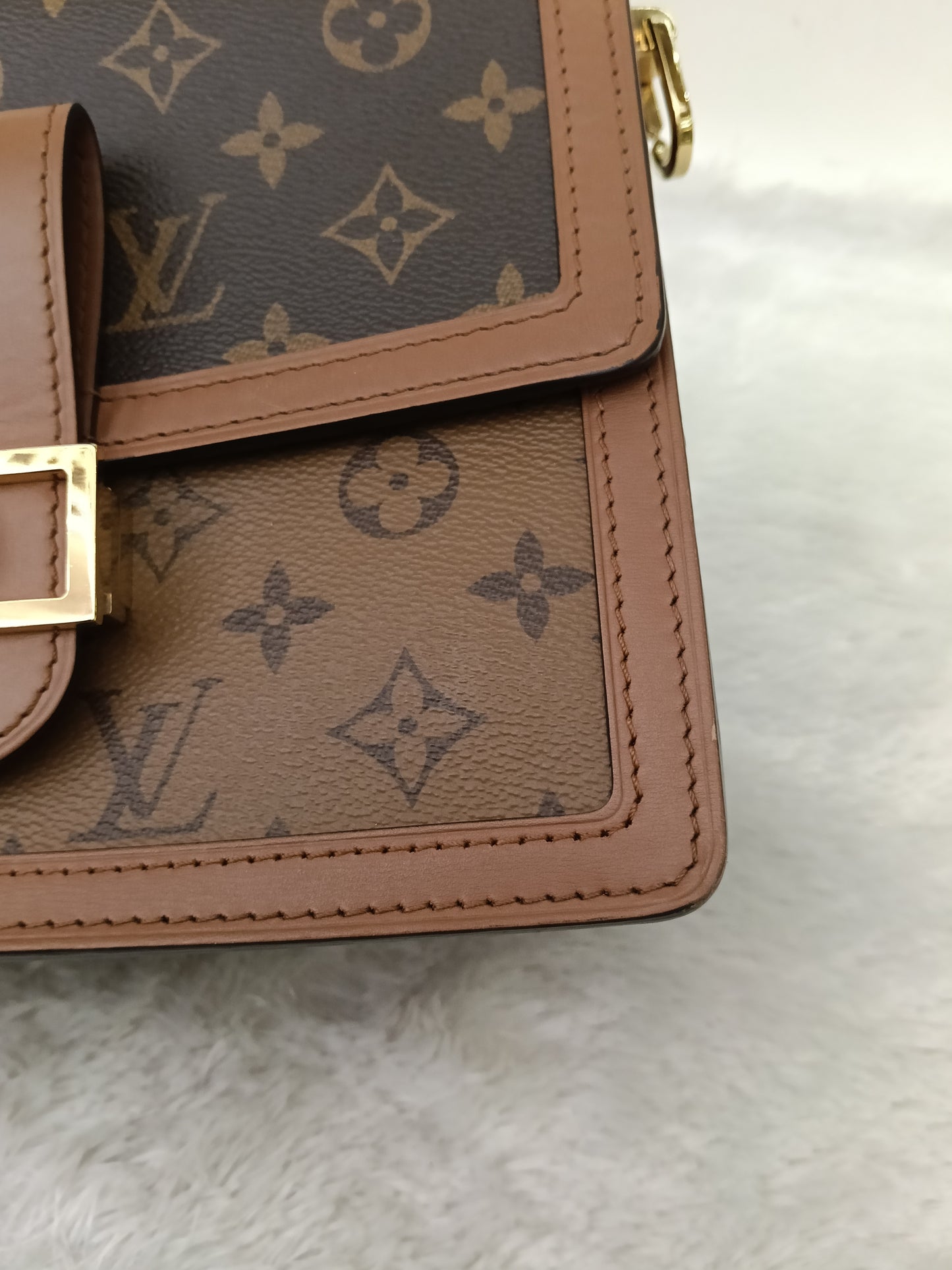 LV Dauphine MM Monogram Reverse (CHIP)
