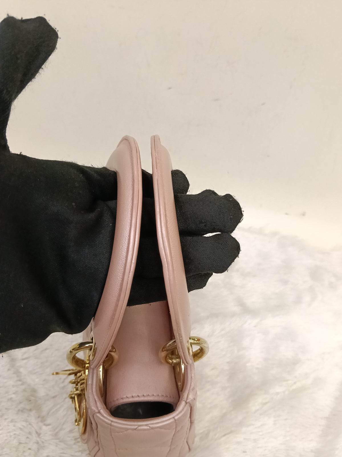 Lady Dior Mini Lamb Lotus GHW 2017