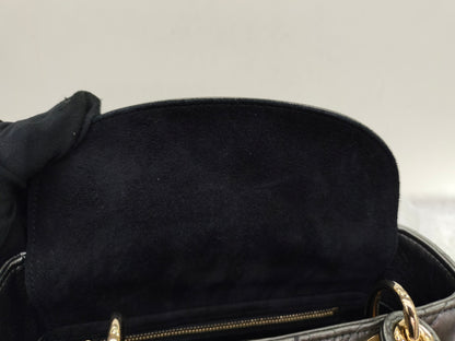 Lady Dior Small Gun Metal GHW 2019