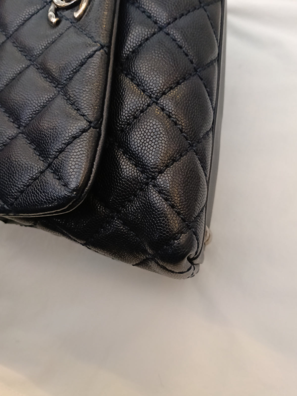 Chanel Coco Handle Small Caviar Dark Navy RHW #21