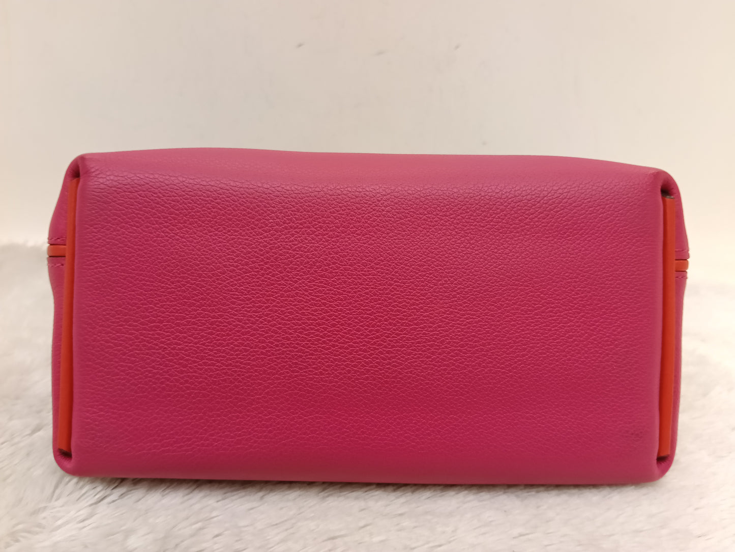 Hermes 2424 Mini Evercolour Swift Rose Mexico Rouge De Coeur PHW #Z