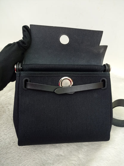 Herbag Zip 20 Canvas Black Militaire PHW #W