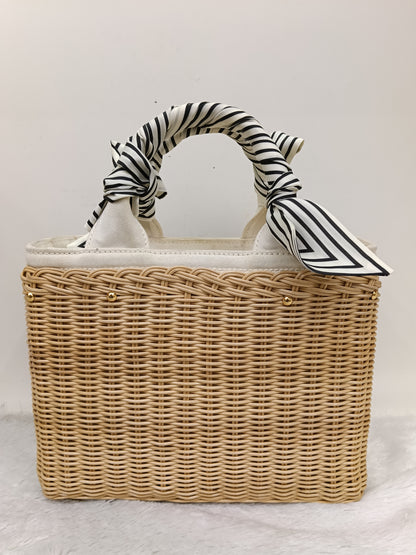 Prada Midollino Canapa Naturale Bianco GHW