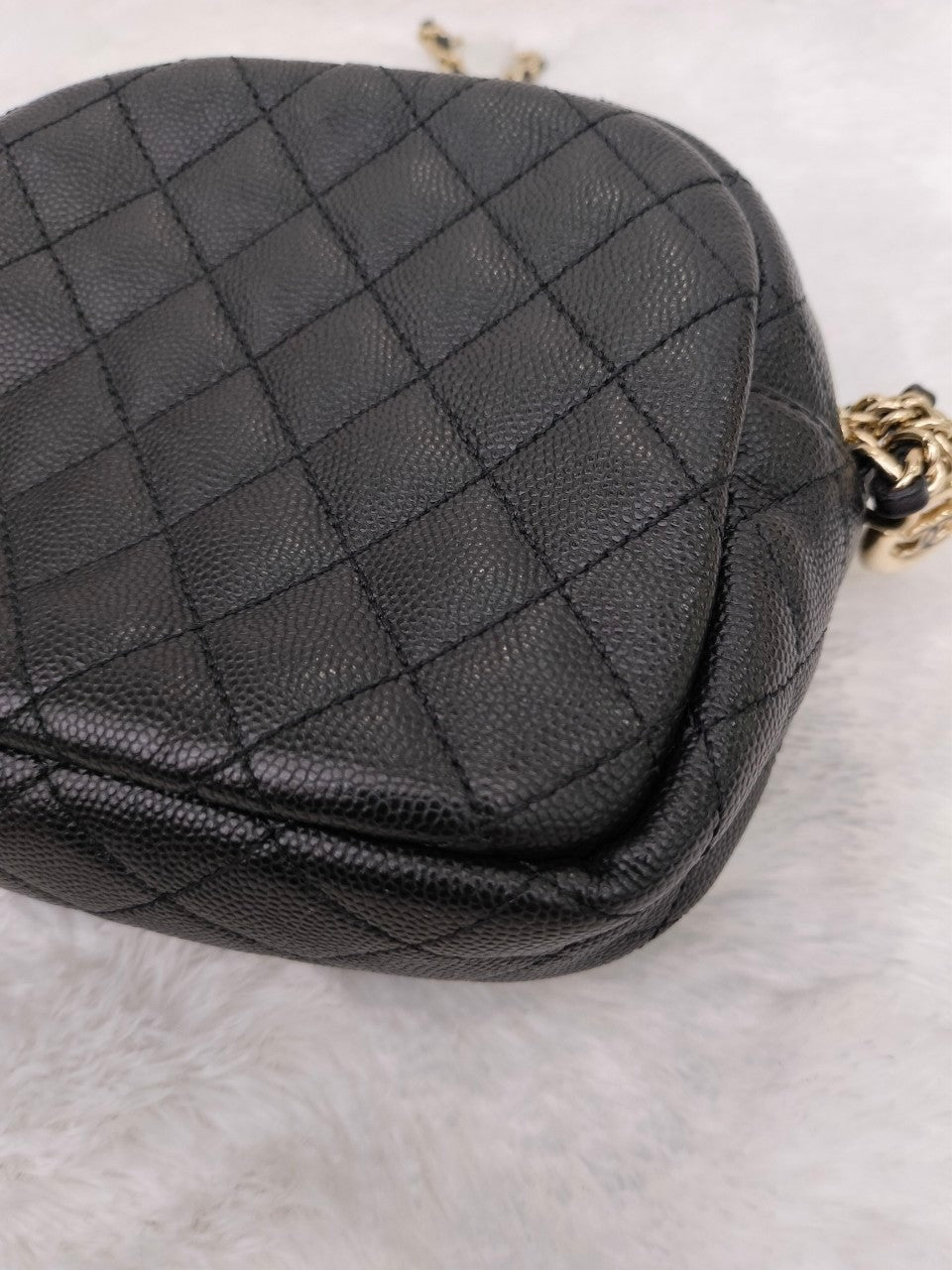 Chanel Day Camera Case Caviar Black GHW #27