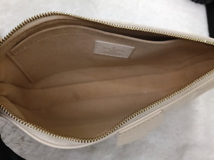 LV Multi Pochette Accecories NV Monogram Empreinte Creme Beige (CHIP)