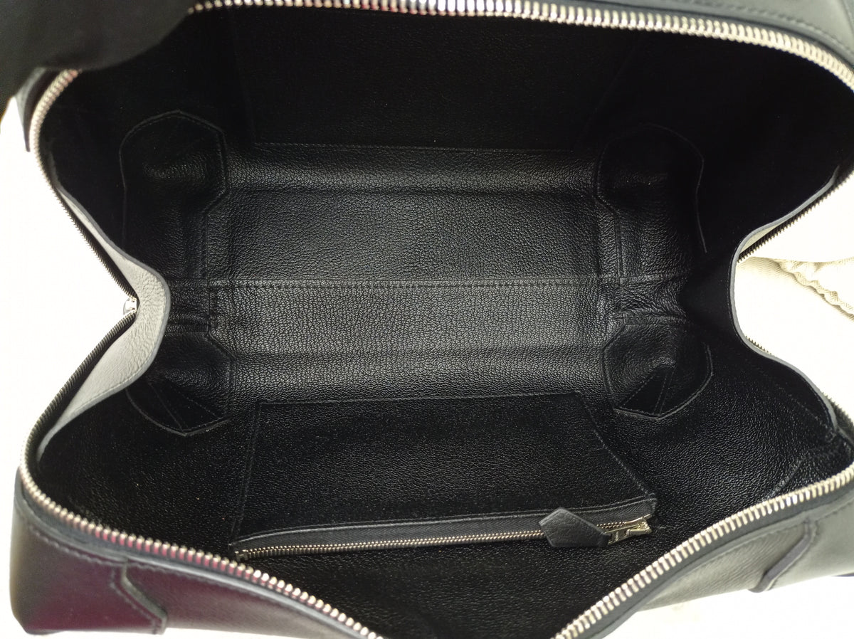 Hermes Sac Maxibox 29 Evergrain Noir PHW #T