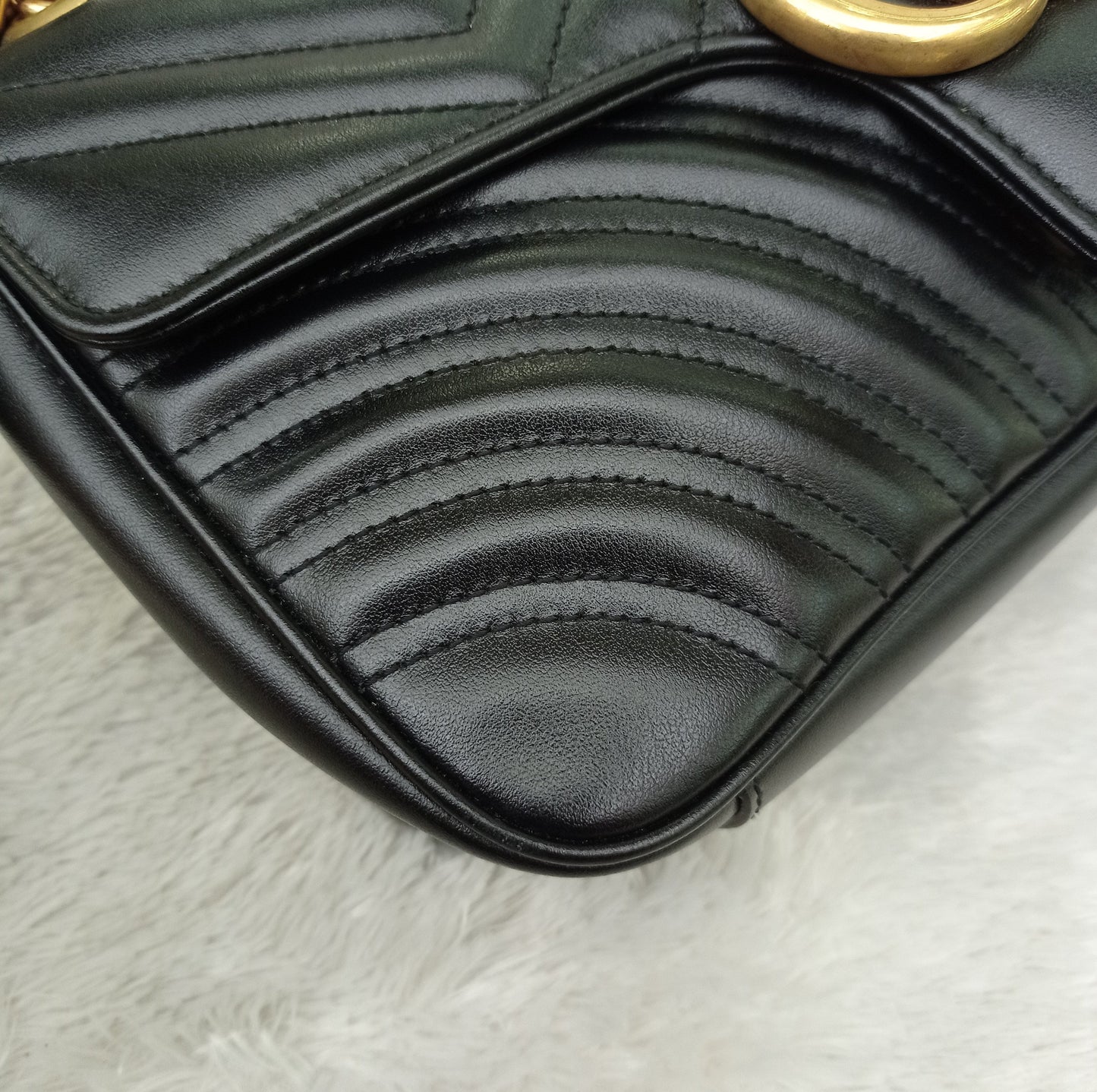 Gucci Marmont Small Black GHW