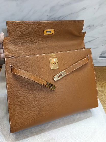 K32 Epsom Sellier Gold GHW #Q square