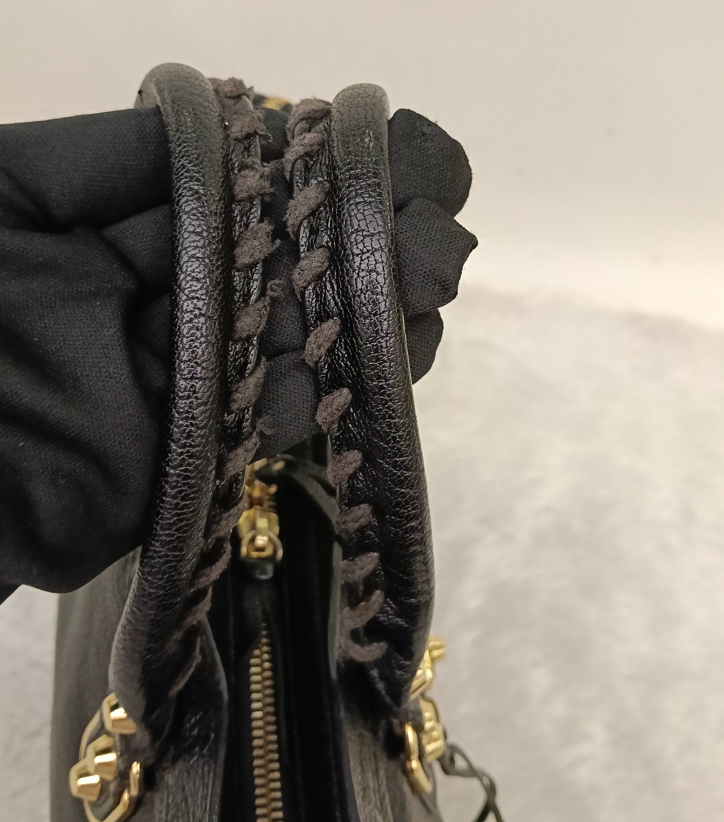 Balenciaga Small City Edge Black GHW 2016