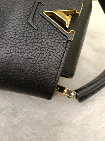 LV Capucines Mini Taurillon Black 2020