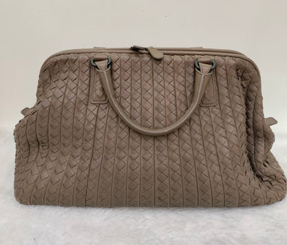 Bottega Veneta Intrecciato Doctor Bag Beige RHW 2008