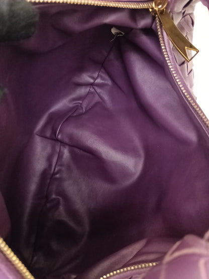 Bottega Veneta Teen Jodie Purple GHW
