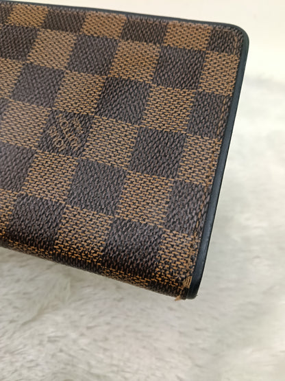 LV Brazza Wallet Damier Blue