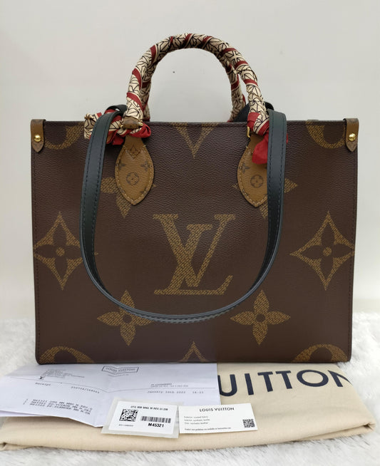LV OTG MM Monogram Reverse Giant (CHIP)