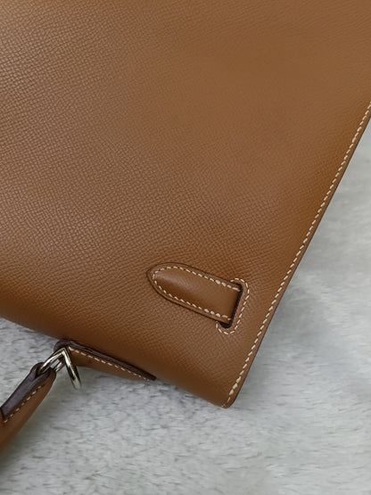 K35 Epsom Sellier Gold PHW #J square