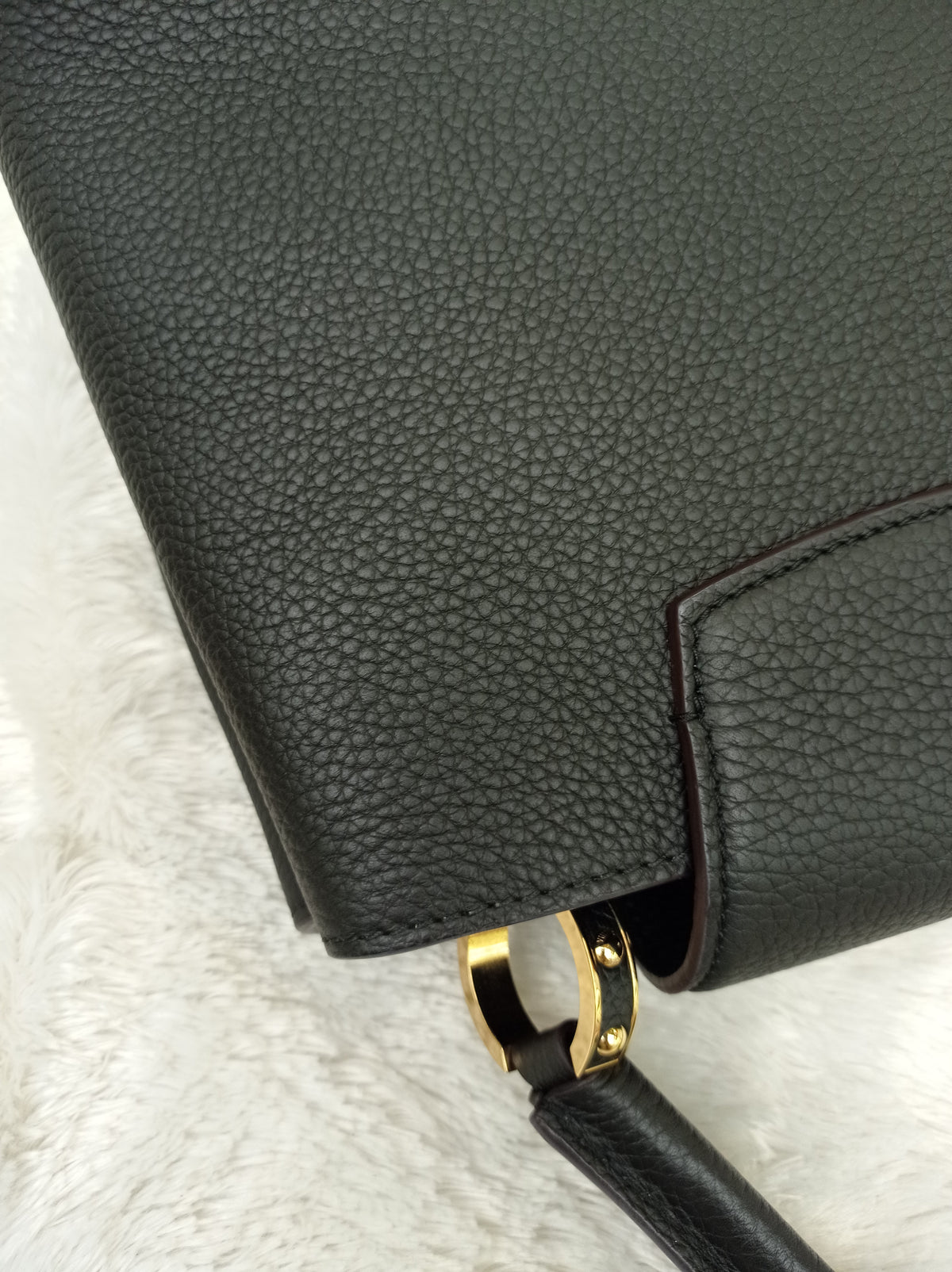 LV Capucines PM Taurillon Noir 2019