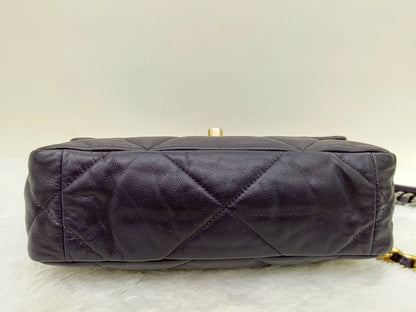 Chanel C19 Small Dark Purple GHW #30