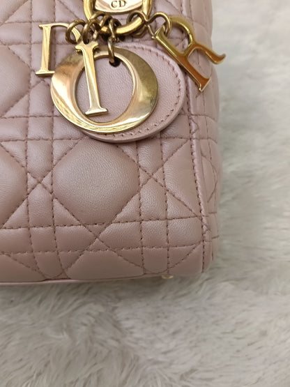 Lady Dior Mini Lamb Lotus GHW 2017