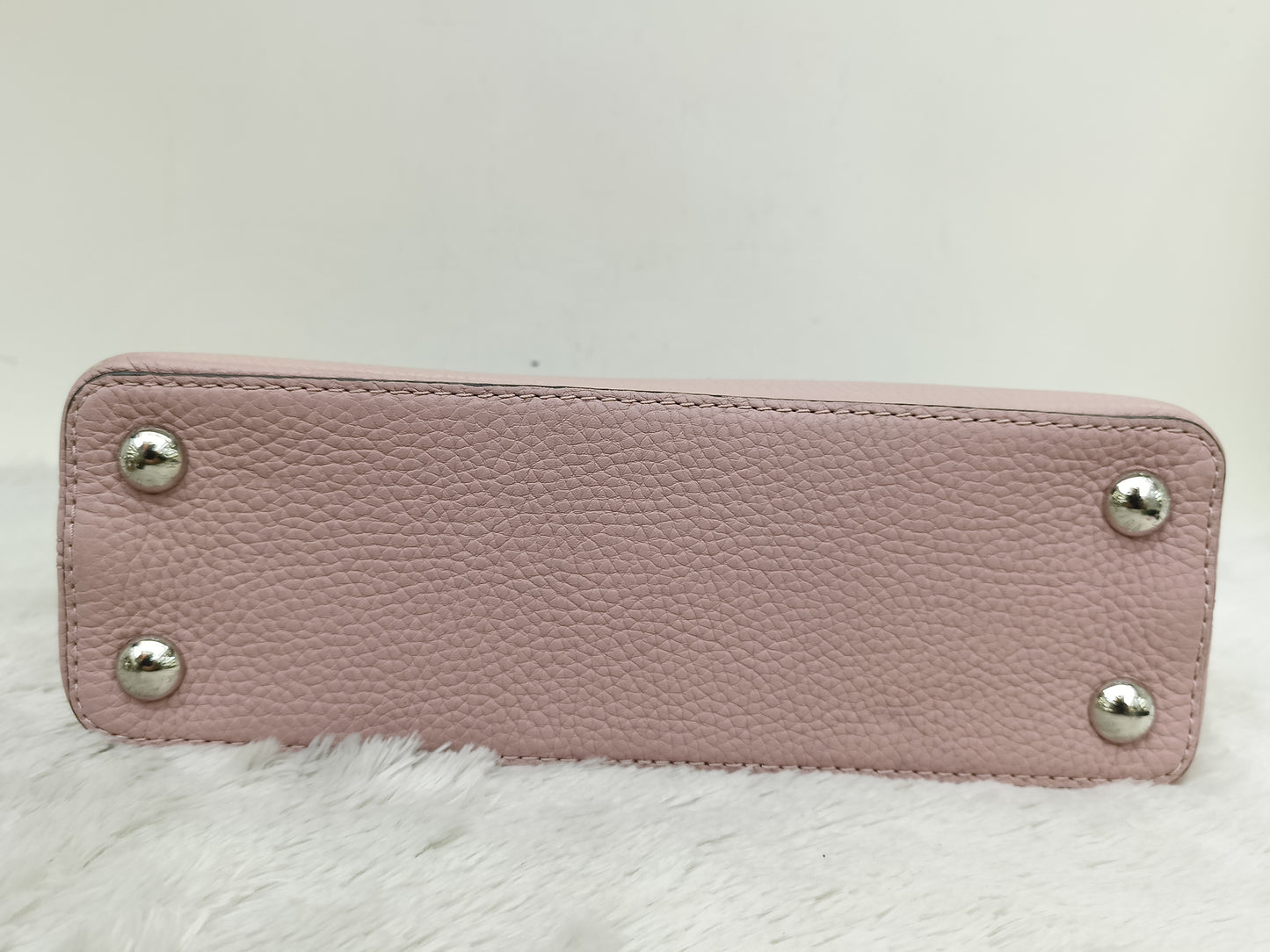 LV Capucines BB Taurillon Magnolia Handle Python 2016