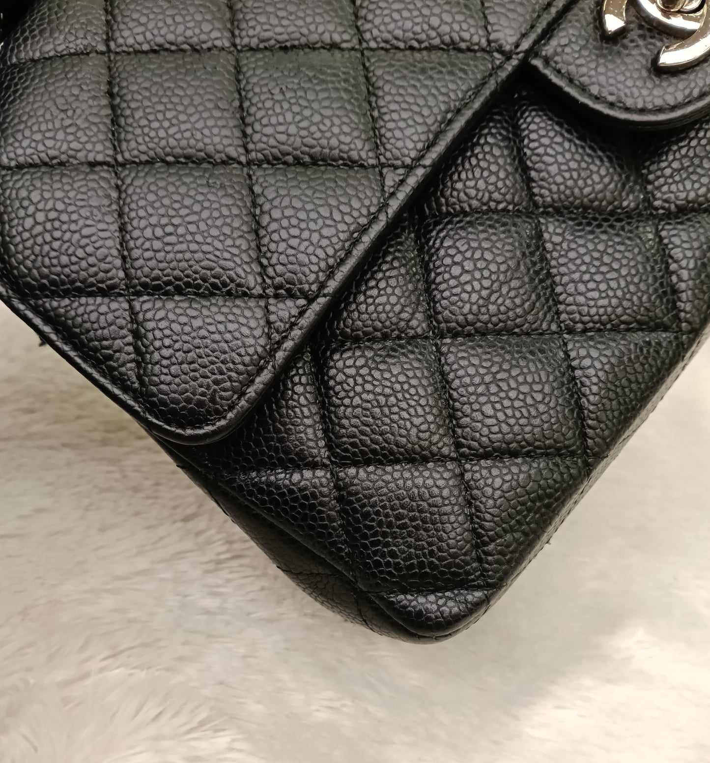 Chanel Medium Caviar Black SHW DF #21