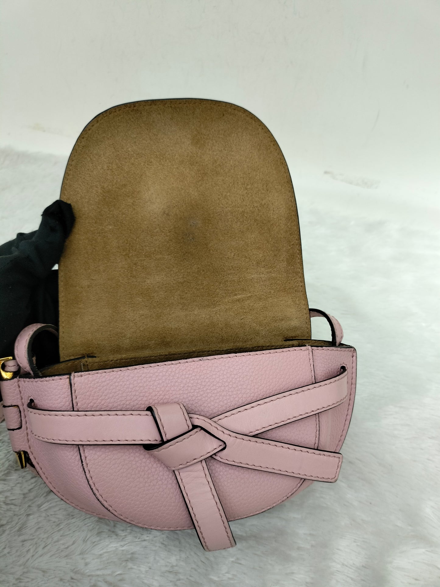 Loewe Gate Mini Grained Pink GHW 2019