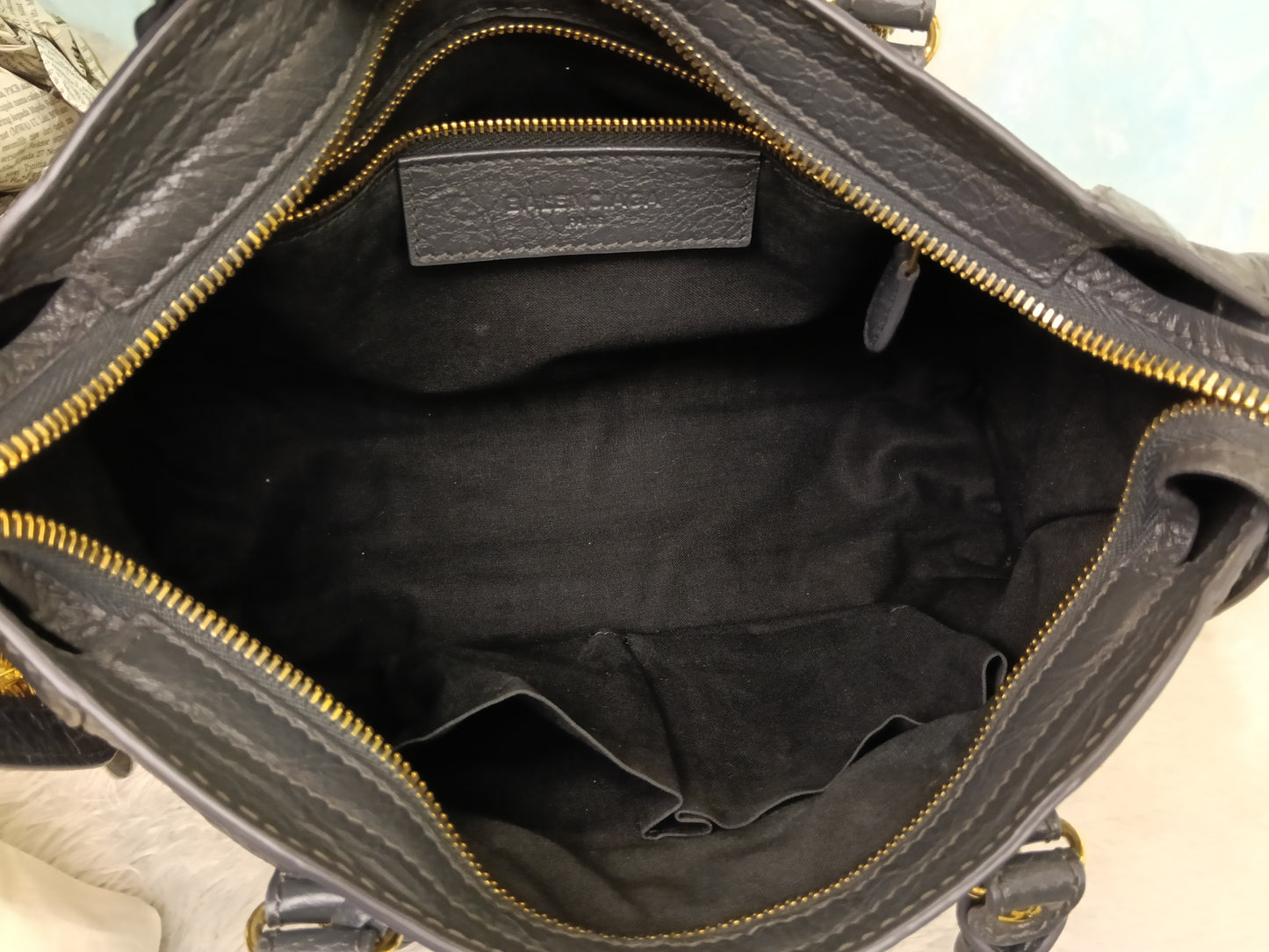 Balenciaga Small City Giant Grey GHW 2016