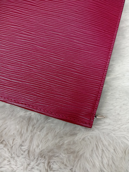 LV Toiletry Pouch 26 Epi Fuchsia 2019