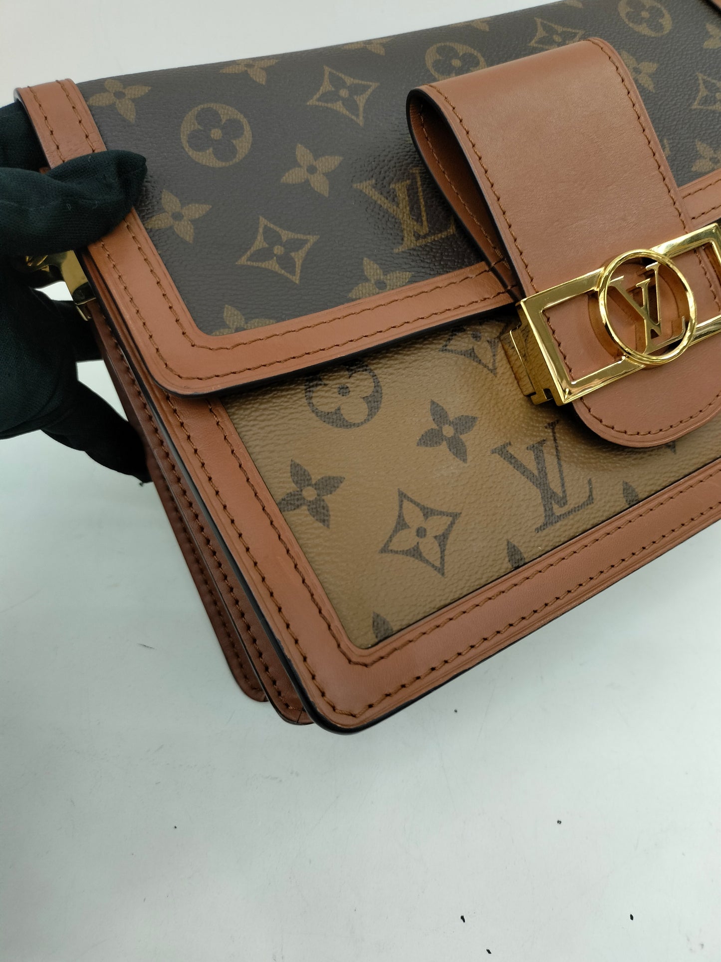 LV Dauphine MM Monogram Reverse (CHIP)