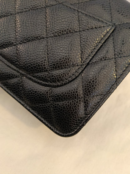 Chanel WOC Caviar Black GHW #29